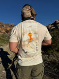 "Nuke the Dam" T-Shirt- Cream