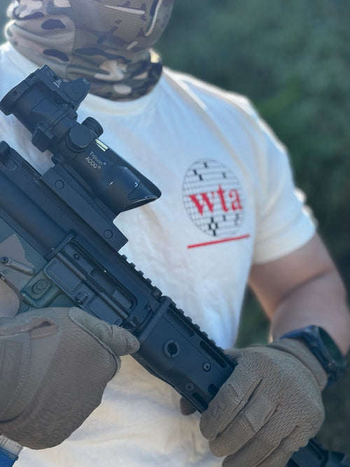 "Unmanned Hellscape" T-Shirt- Cream